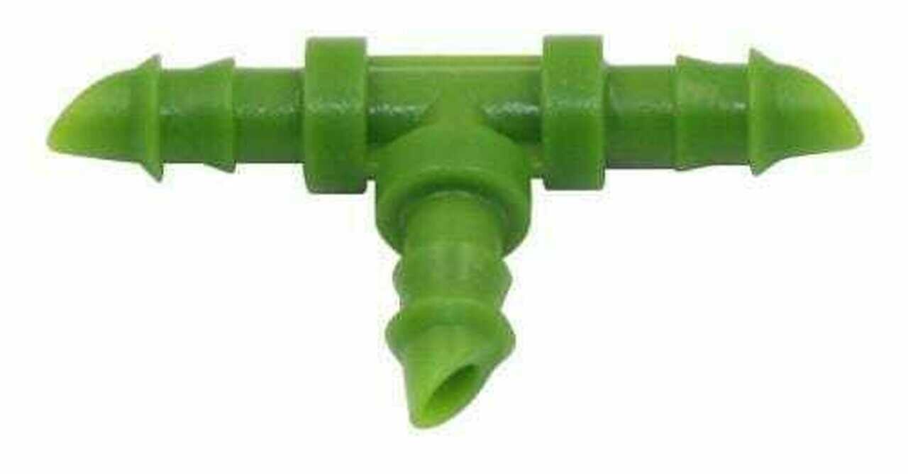 FloraFlex  1/4" in Barbed T Fitting Pack of 100