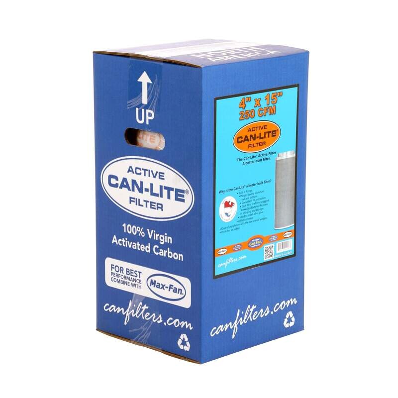 Can-Lite Carbon Filter 4&quot;, 250 CFM
