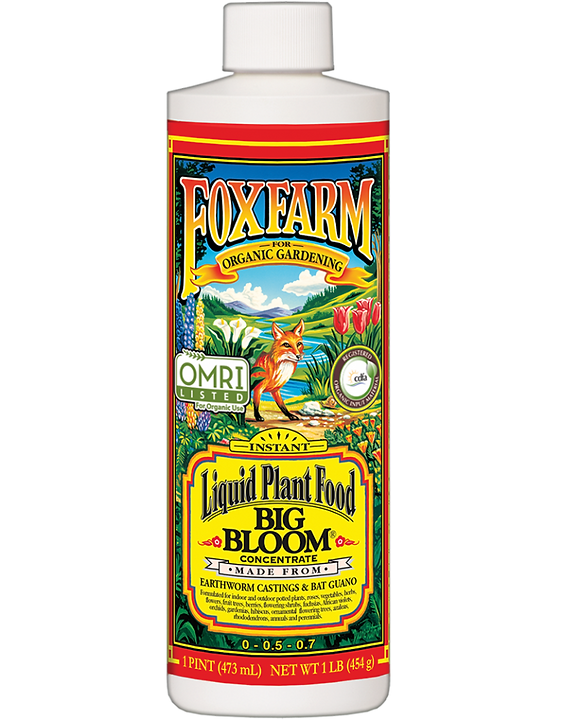 FoxFarm Big Bloom Liquid Concentrate, 1 pt