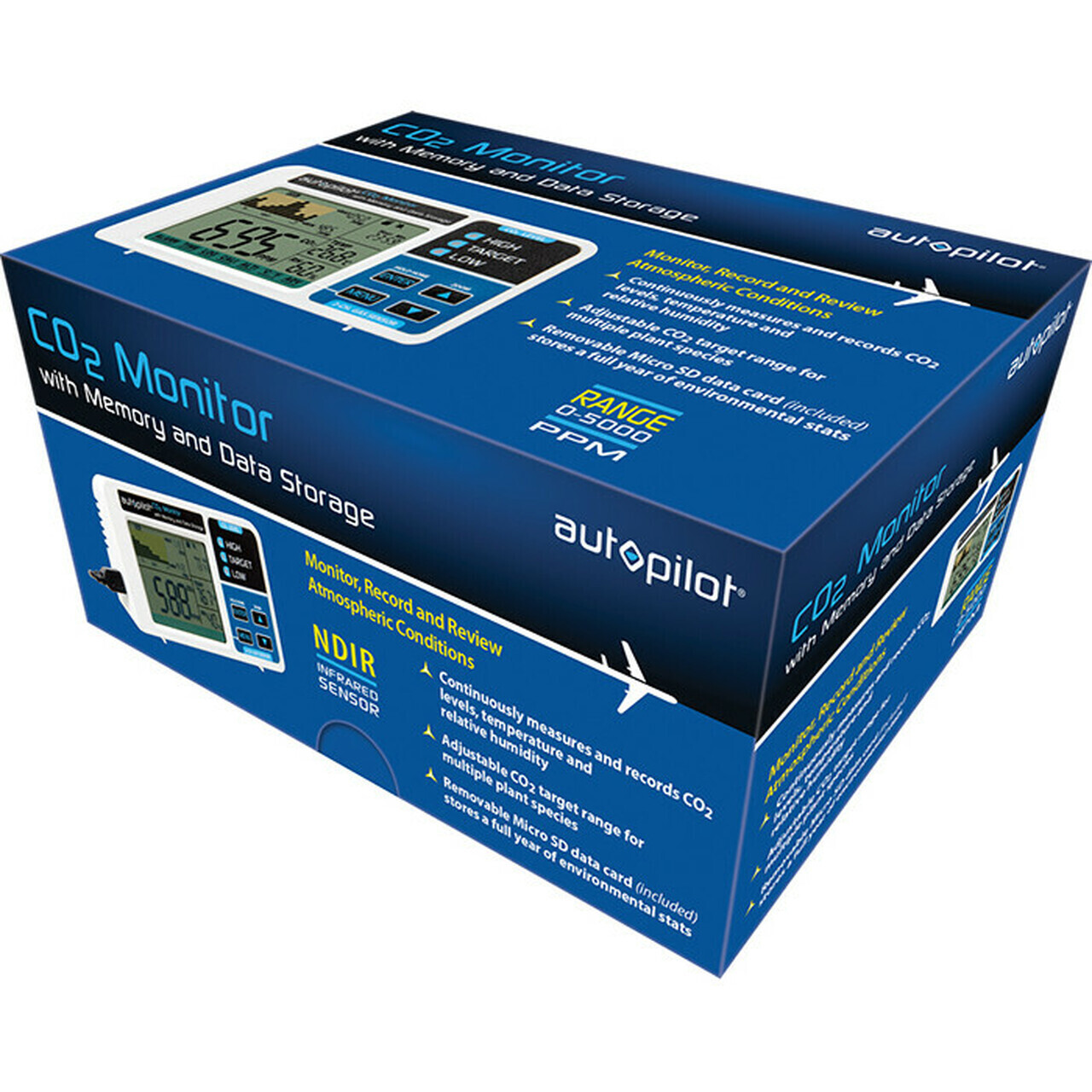 Autopilot APC8200 CO2 Monitor &amp; Controller w/Remote Sensor