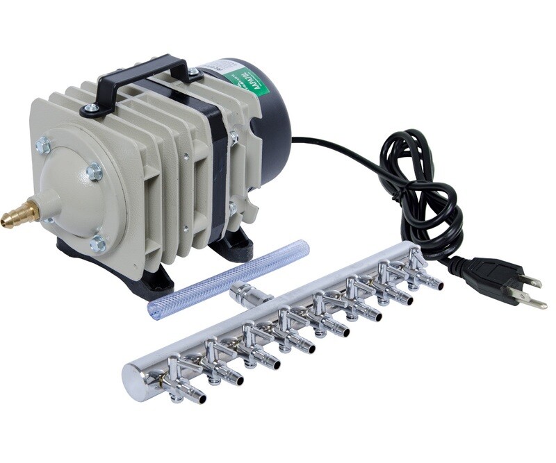 Active Aqua Air Pump 8 Outlets 60W 70L min