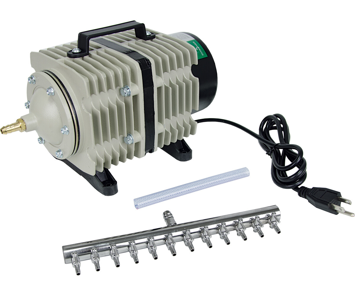 Active Aqua Air Pump 12 Outlets 112W 110L/min