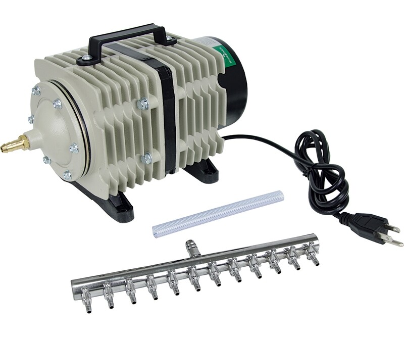 Active Aqua Air Pump 12 Outlets 112W 110L/min