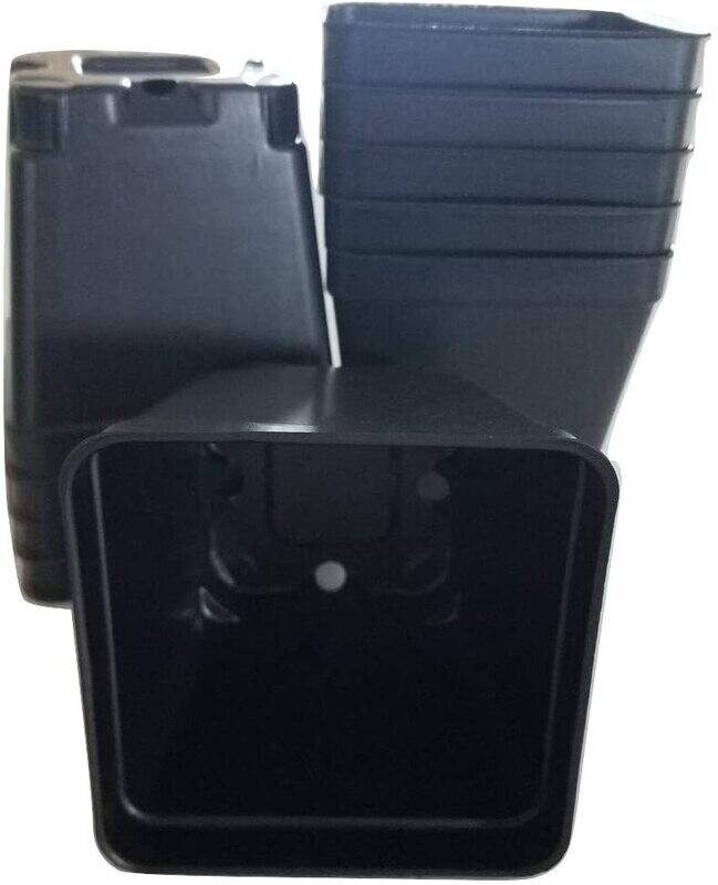 3.5&quot; Square Black Container