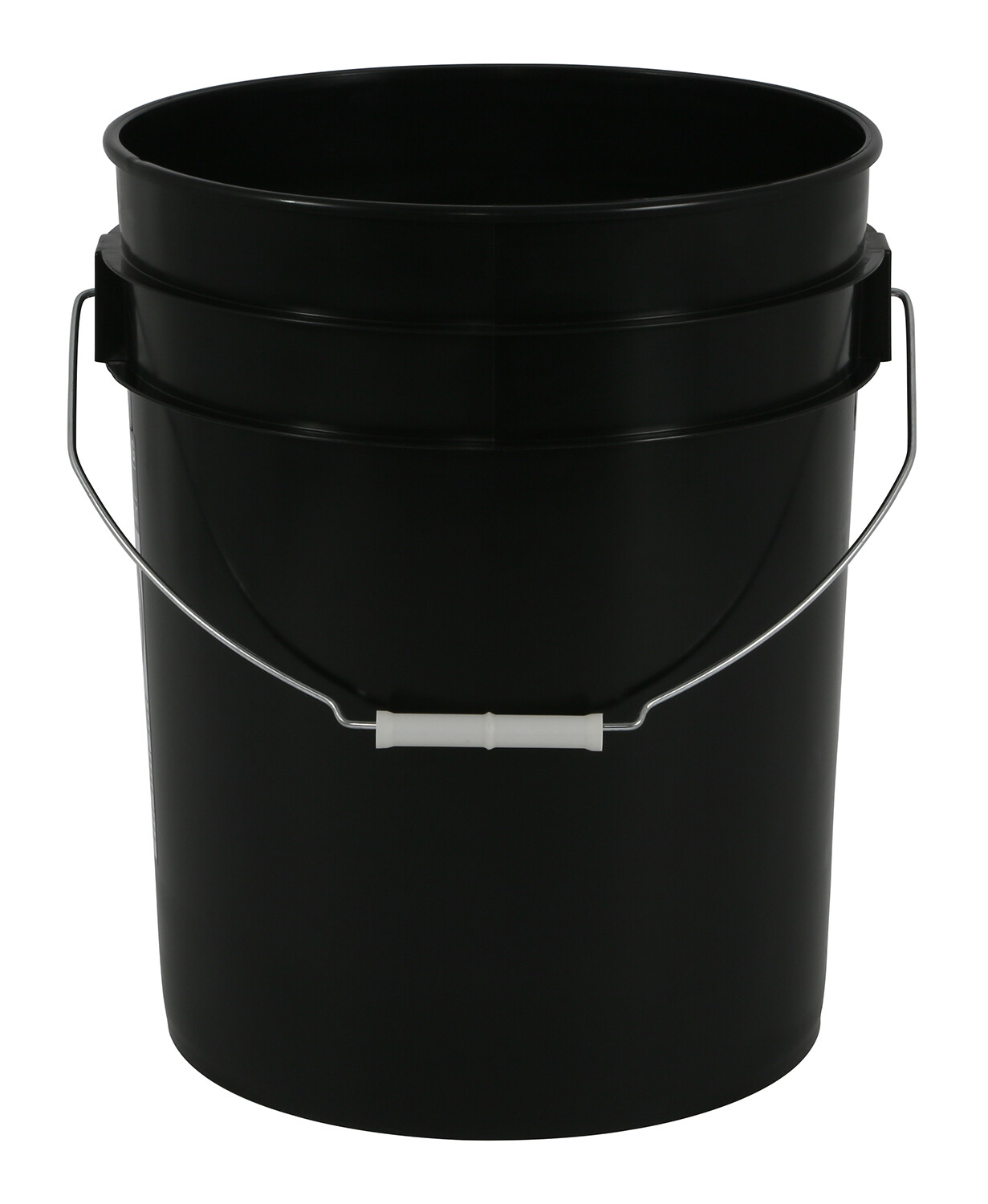 Gro Pro 5 Gallon Black Plastic Bucket (NO HOLES)