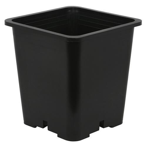 Gro Pro Black Square Pot 9&quot; x 9&quot; x 10.5&quot; 