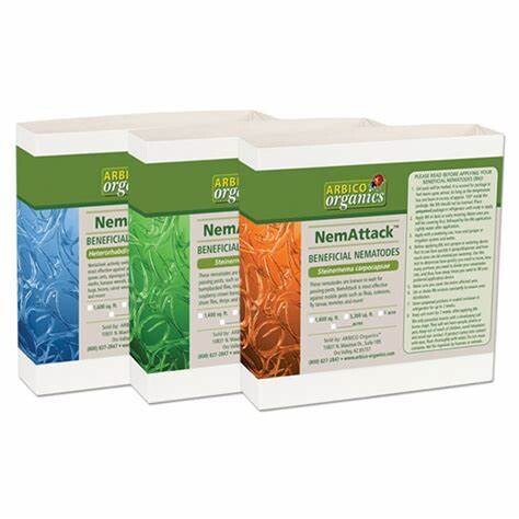 ARBICO Organics Triple Threat Beneficial Nematodes - Sf, Sc, Hb (5 million each)