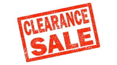 CLEARANCE ITEMS!