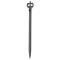 Netafim (DARK GREY) Pressure Compensating Standard Spray Stake Single Pattern - 6.6 GPH (SINGLES)