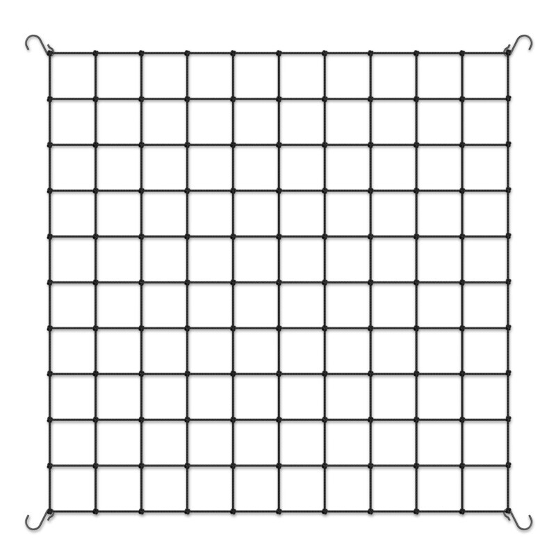 AC INFINITY Grow Tent Trellis Netting, Flexible Elastic Cords, 5x5&#39;