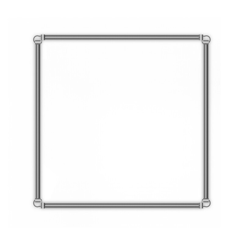 AC INFINITY 2x2 Grow Tent Mounting Bars, High Airflow CFM Kit