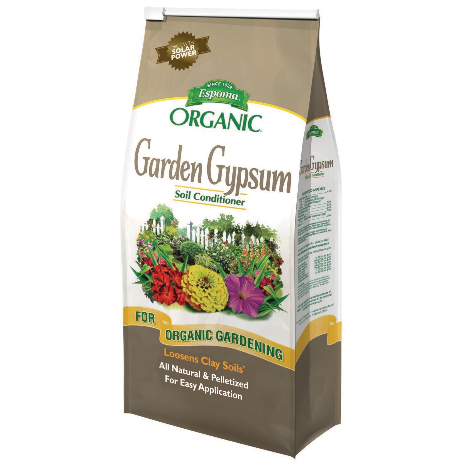 Espoma Organic Garden Gypsum 6LB