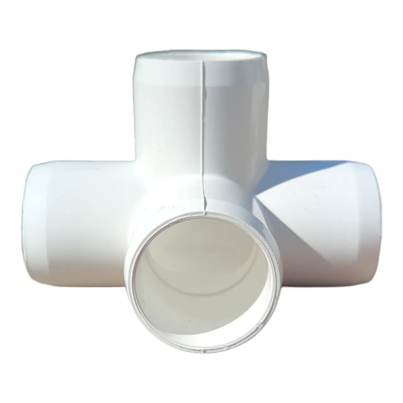 1&quot; PVC Corner Piece 4-Way