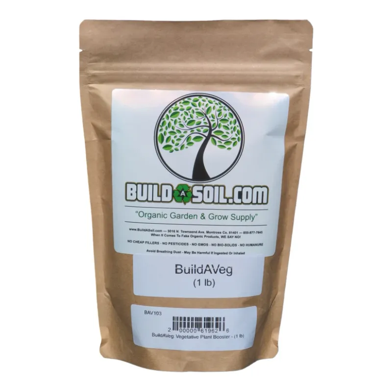 BuildASoil Build-A-Veg, Vegetative Plant Booster, 1 lb 
