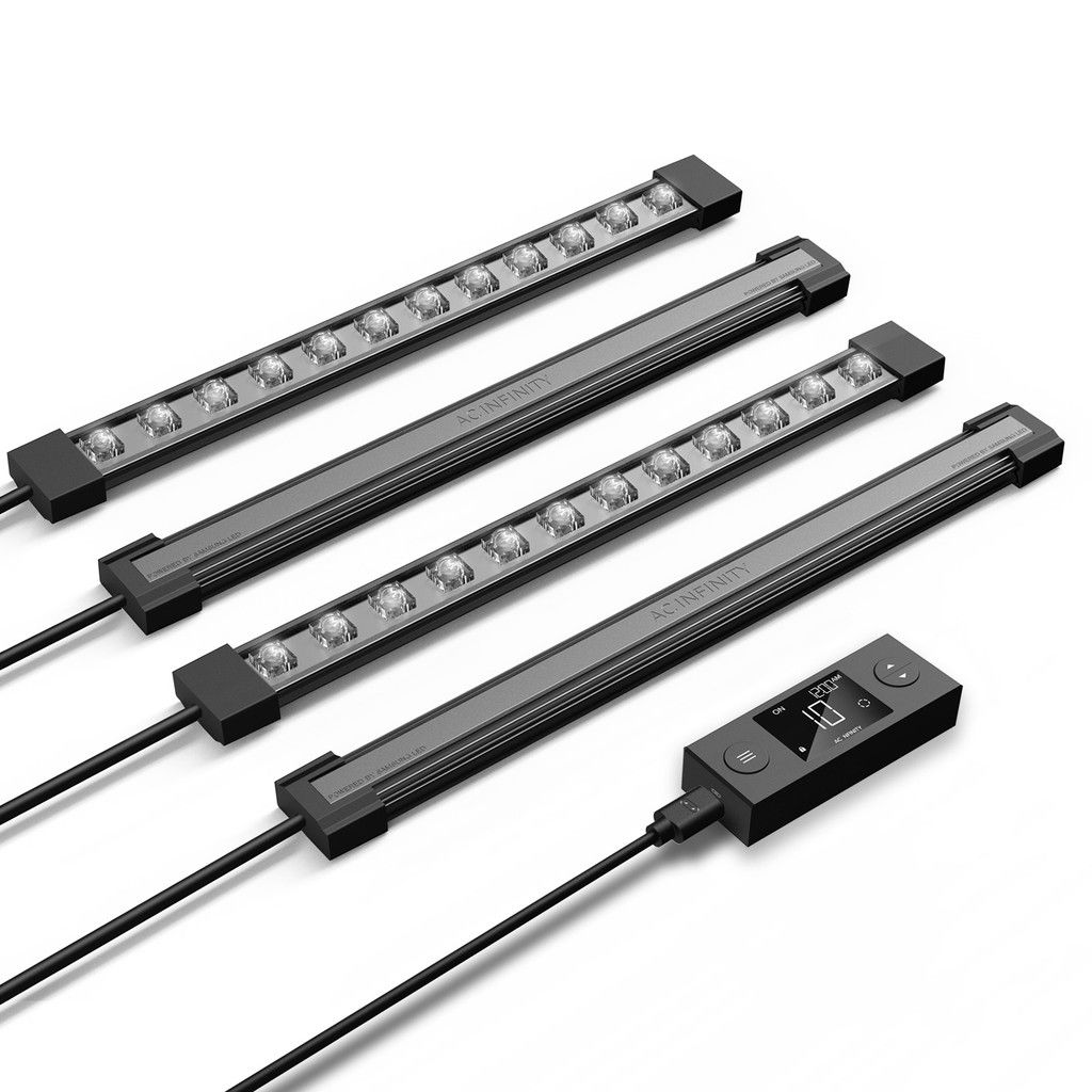 AC INFINITY IONBEAM S11 Full Spectrum LED Grow Light Bars, 11 Inch