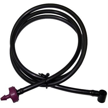 Netafim™ Dripper Assembly with Flex PE Tubing - 36in (For use with 3.2gph PLUM PC Spray Stake)