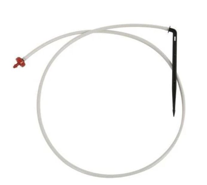 Netafim™ 0.5gph (RED) Angle Barb Stake Assembly 30" (25 PACK) 