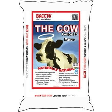 Michigan Peat® BACCTO® the COW™ Compost &amp; Manure - 40qt