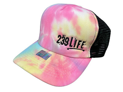 239Life Tie-Dye Trucker Hat