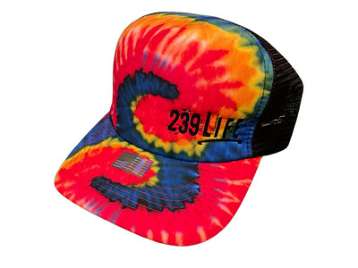 239Life Tie-Dye Trucker Hat