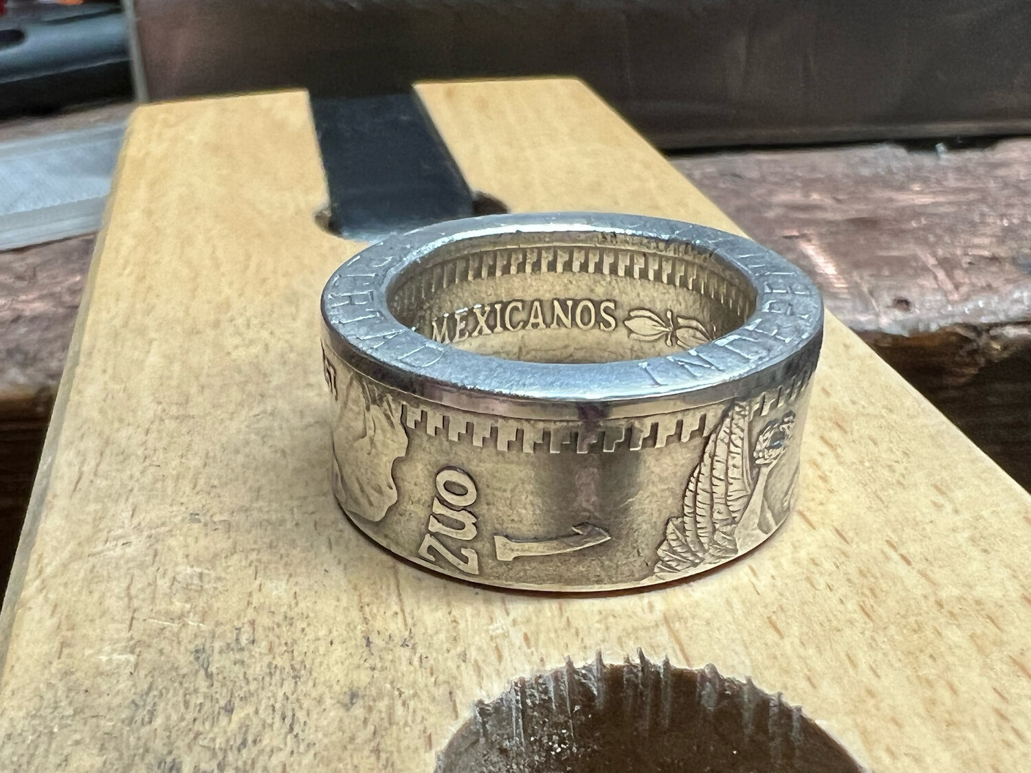 Libertad Fine Silver Coin Ring
