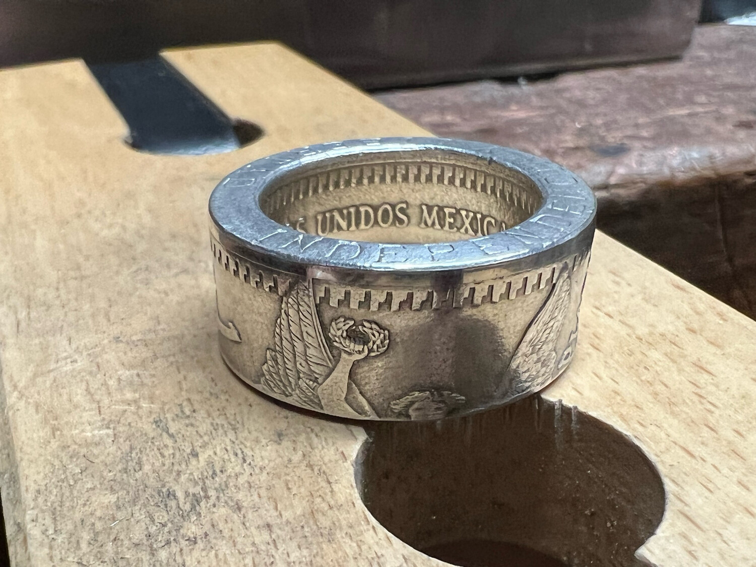 Libertad Fine Silver Coin Ring