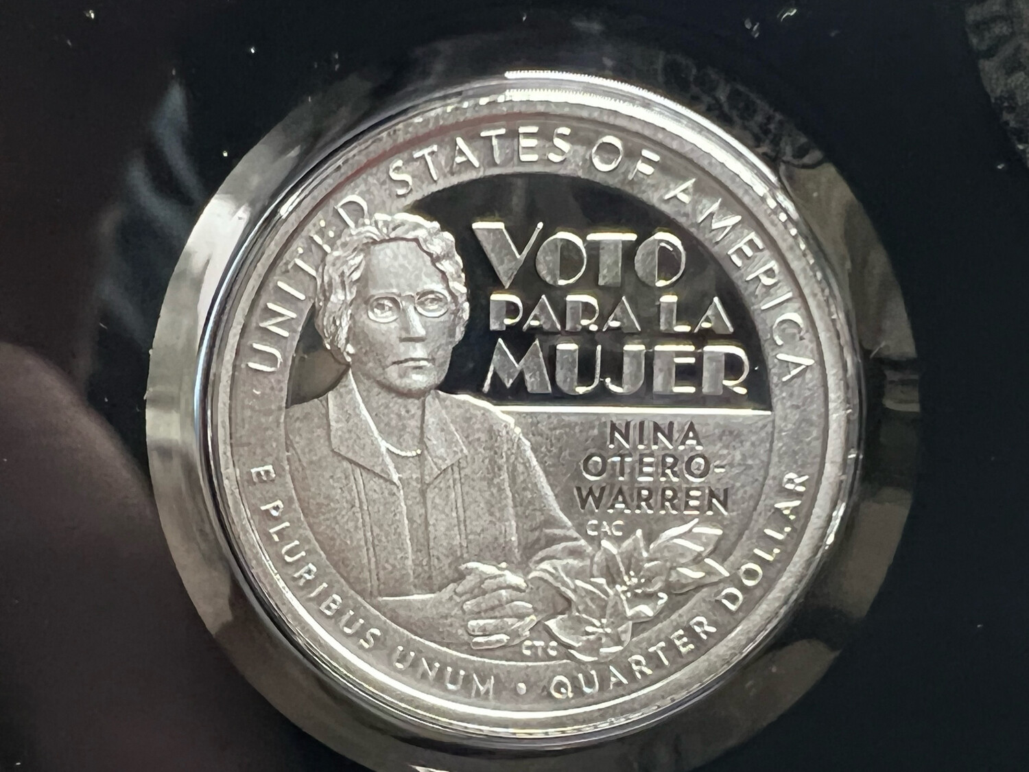 2022 Quarter 99.9 Silver Coin Ring