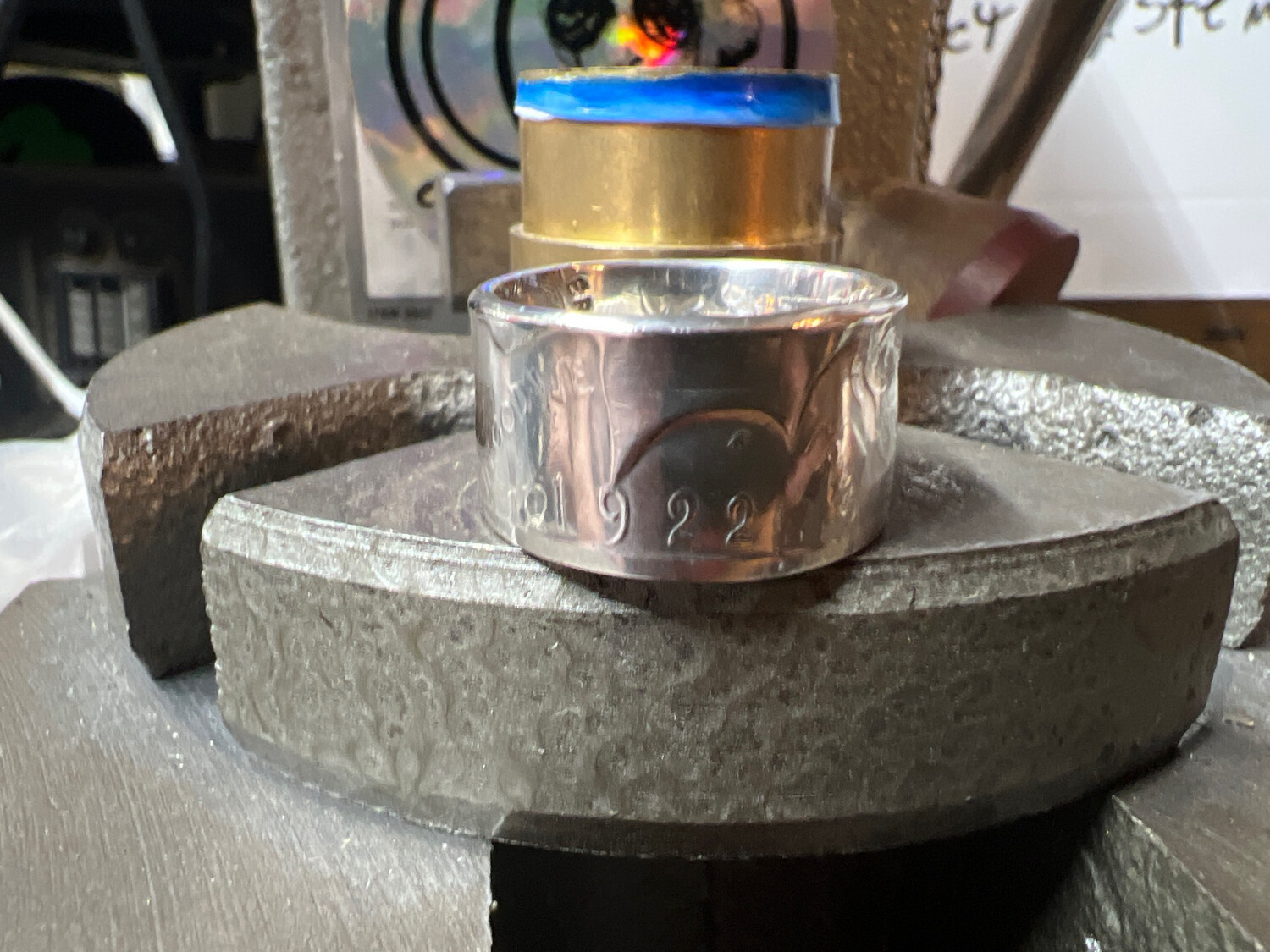 Peace Dollar Coin Ring