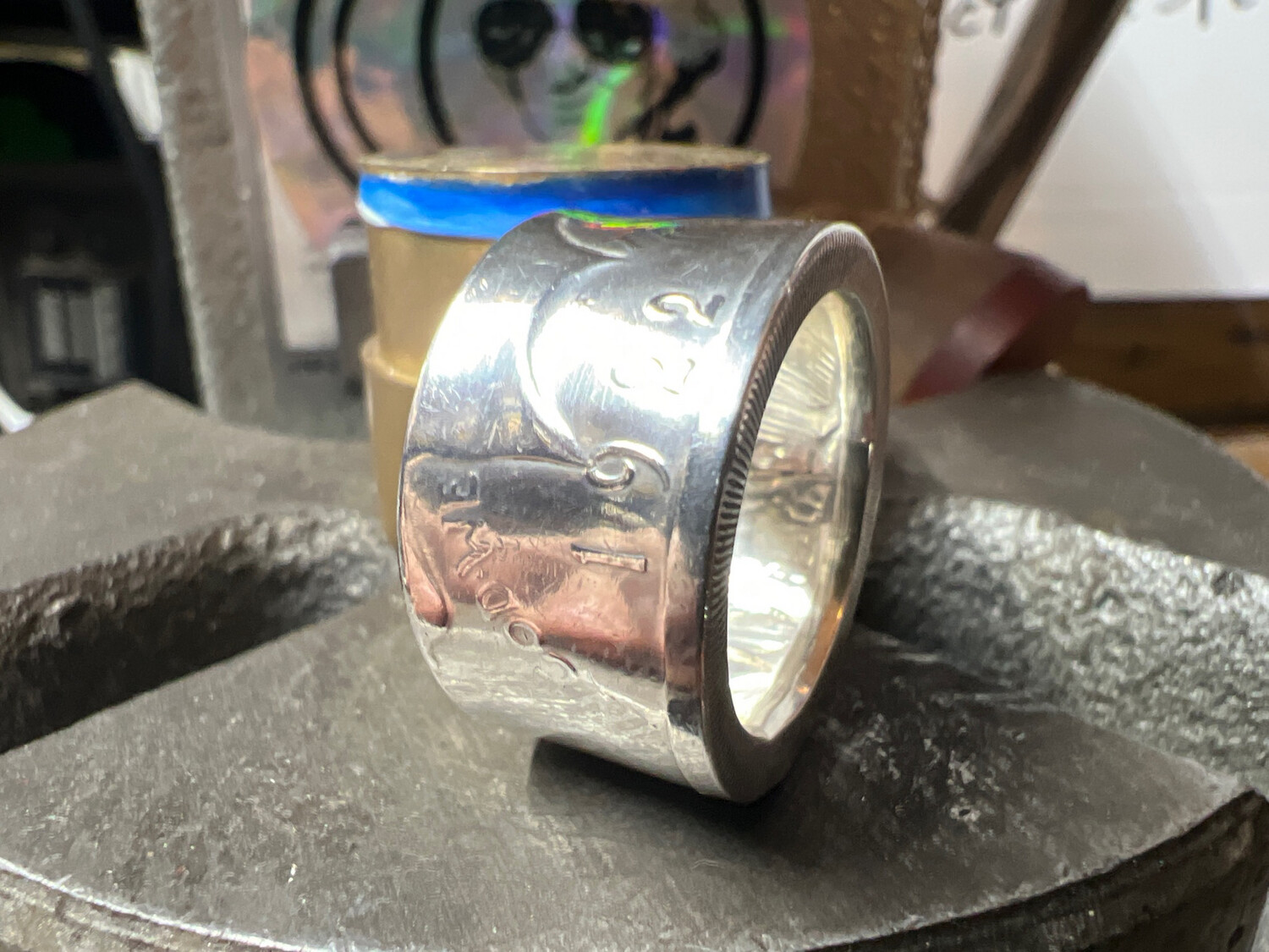 Peace Dollar Coin Ring
