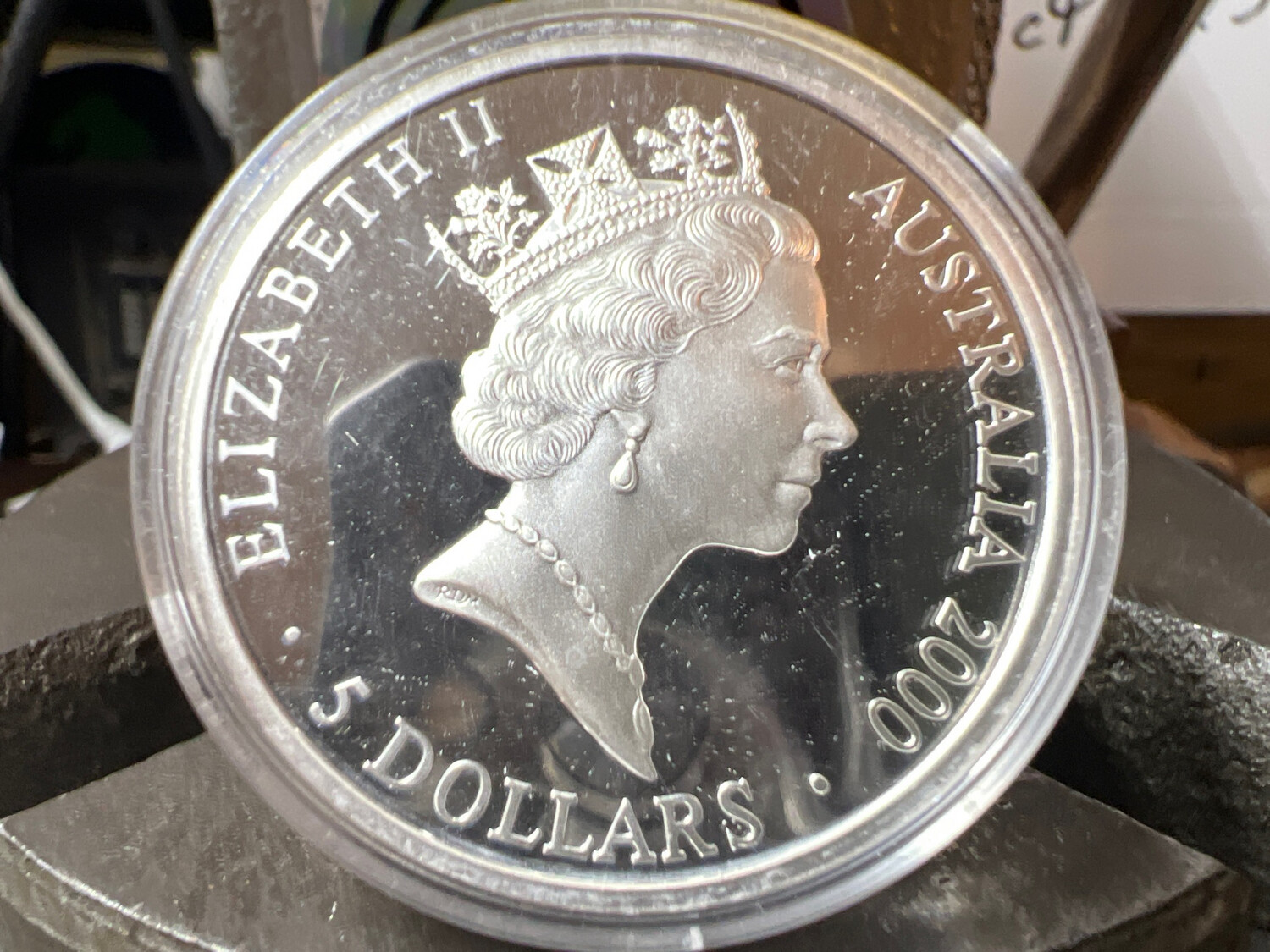 Sydney Olympics 2000 Fine Silver Coin Ring
