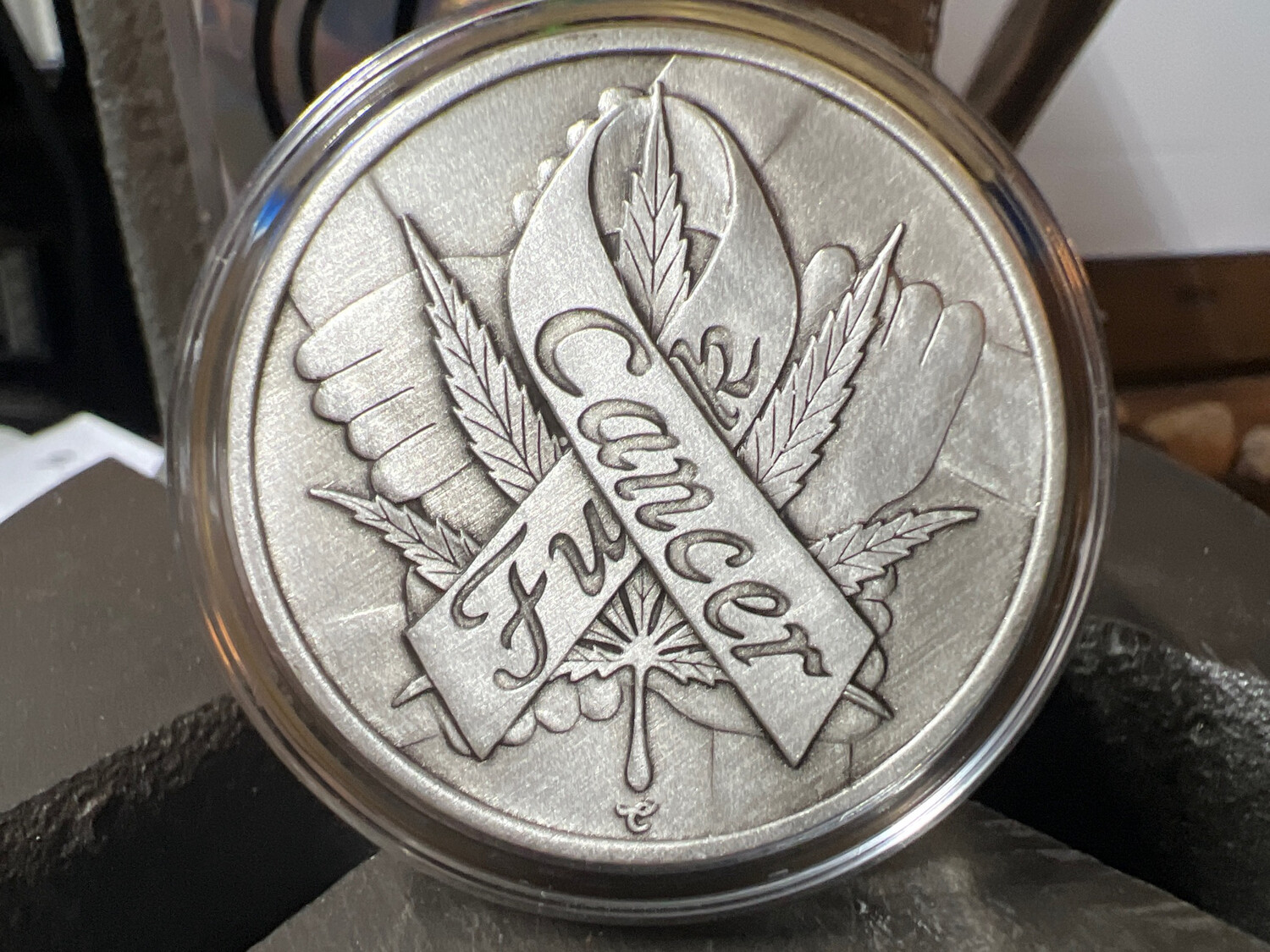It’s Always 420 Fine Silver Coin Ring