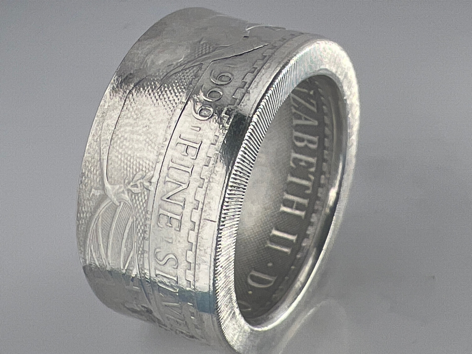 2021 Britainnia Fine Silver Coin Ring