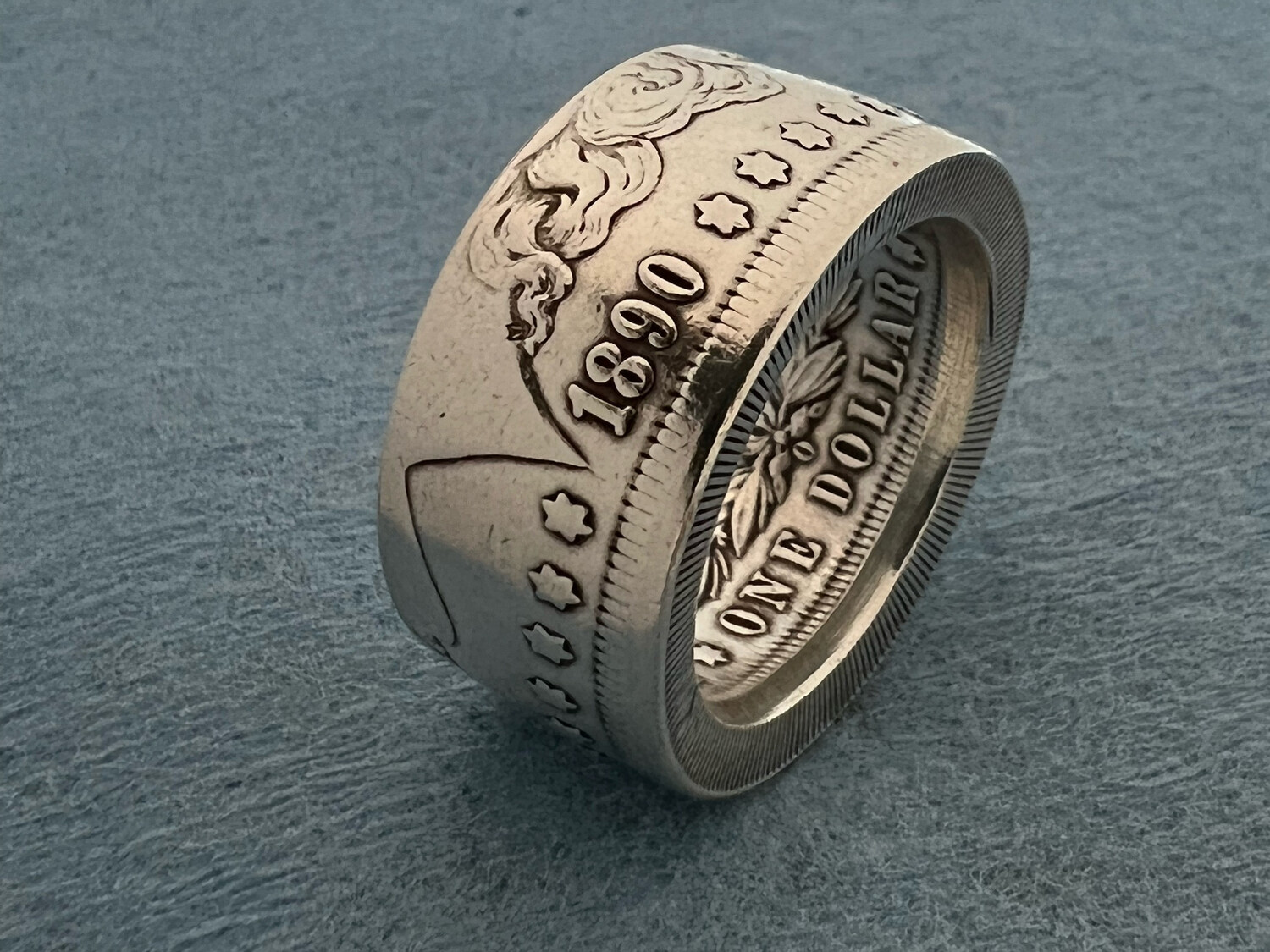 90% Silver Morgan U.S. Dollar Coin Ring