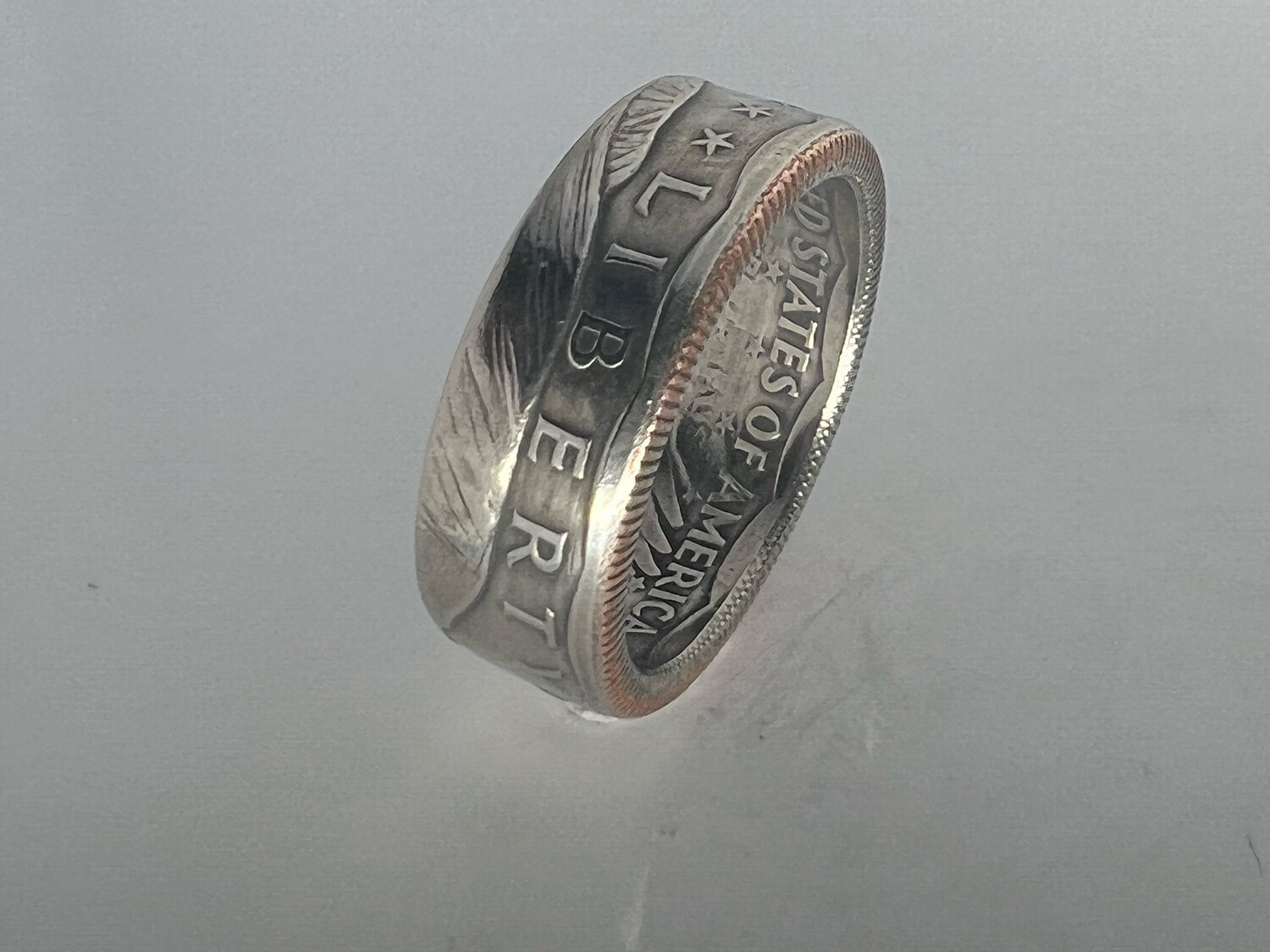 Susan B. Anthony Dollar Coin Ring