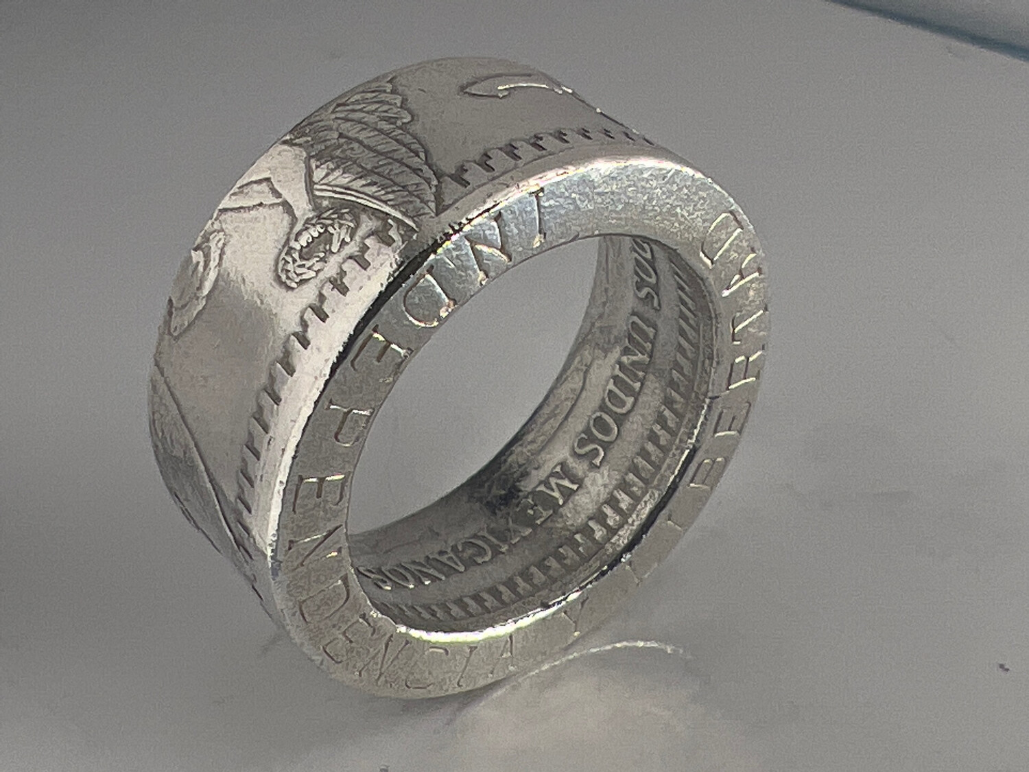 Libertad Fine Silver Coin Ring
