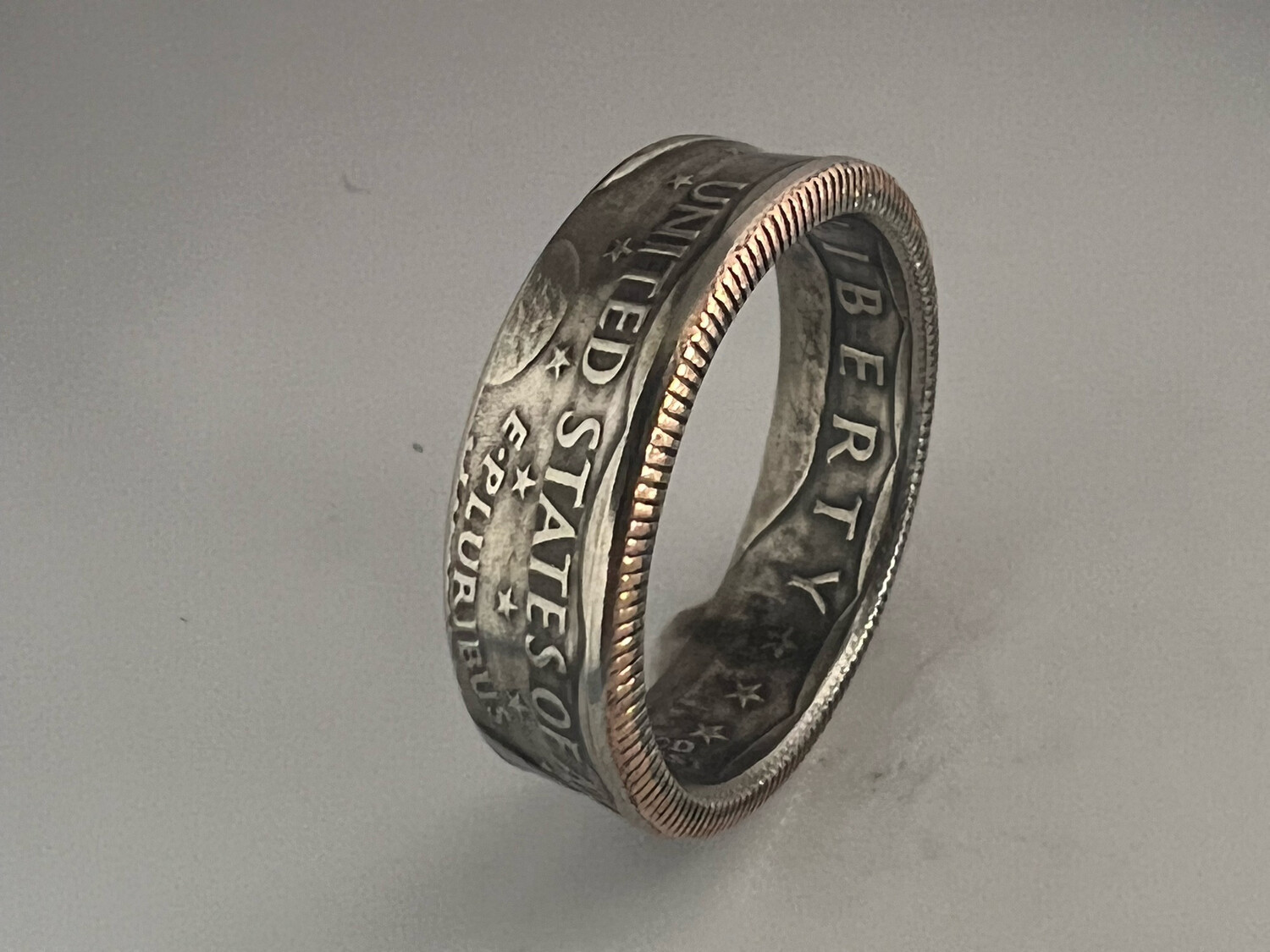 Susan B. Anthony Dollar Coin Ring