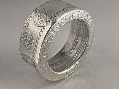 Libertad Fine Silver Coin Ring