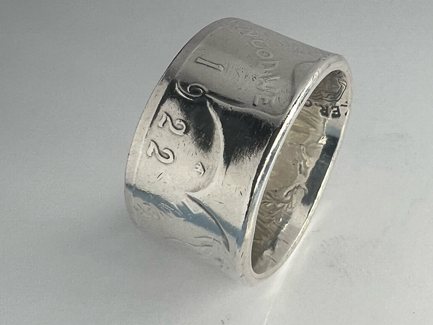 Peace Dollar Coin Ring