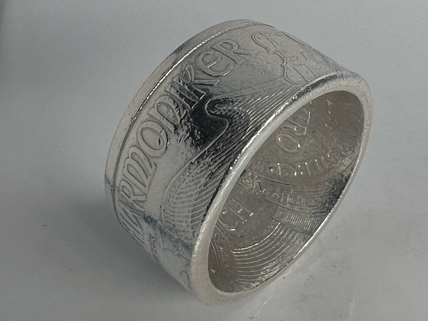 Weiner Philharmoniker Fine Silver Coin Ring
