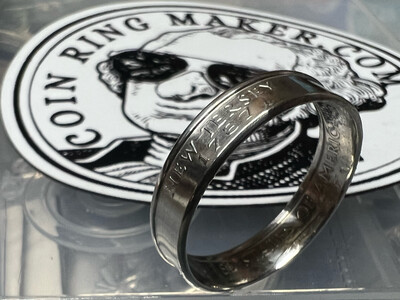 State Quarter Coin Ring 90% Silver
