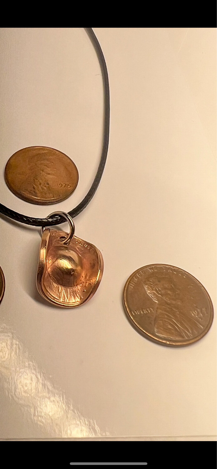 Penny Cowboy Hat Necklace