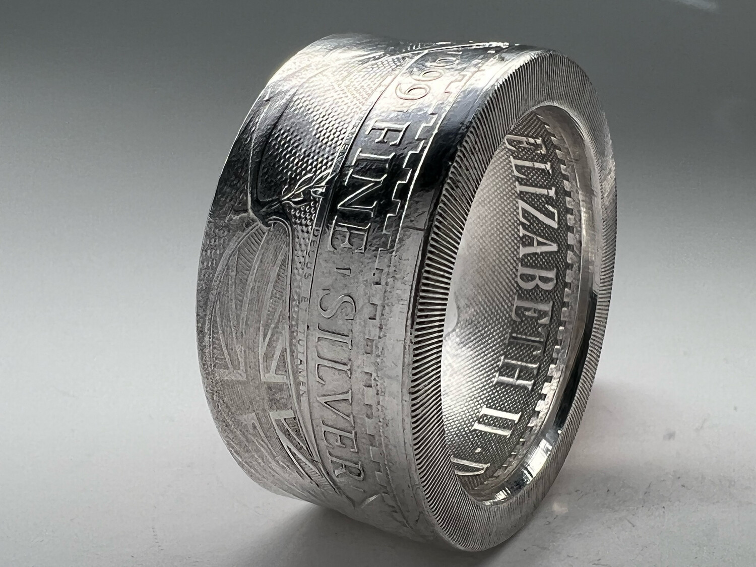 2021 Britainnia Fine Silver Coin Ring