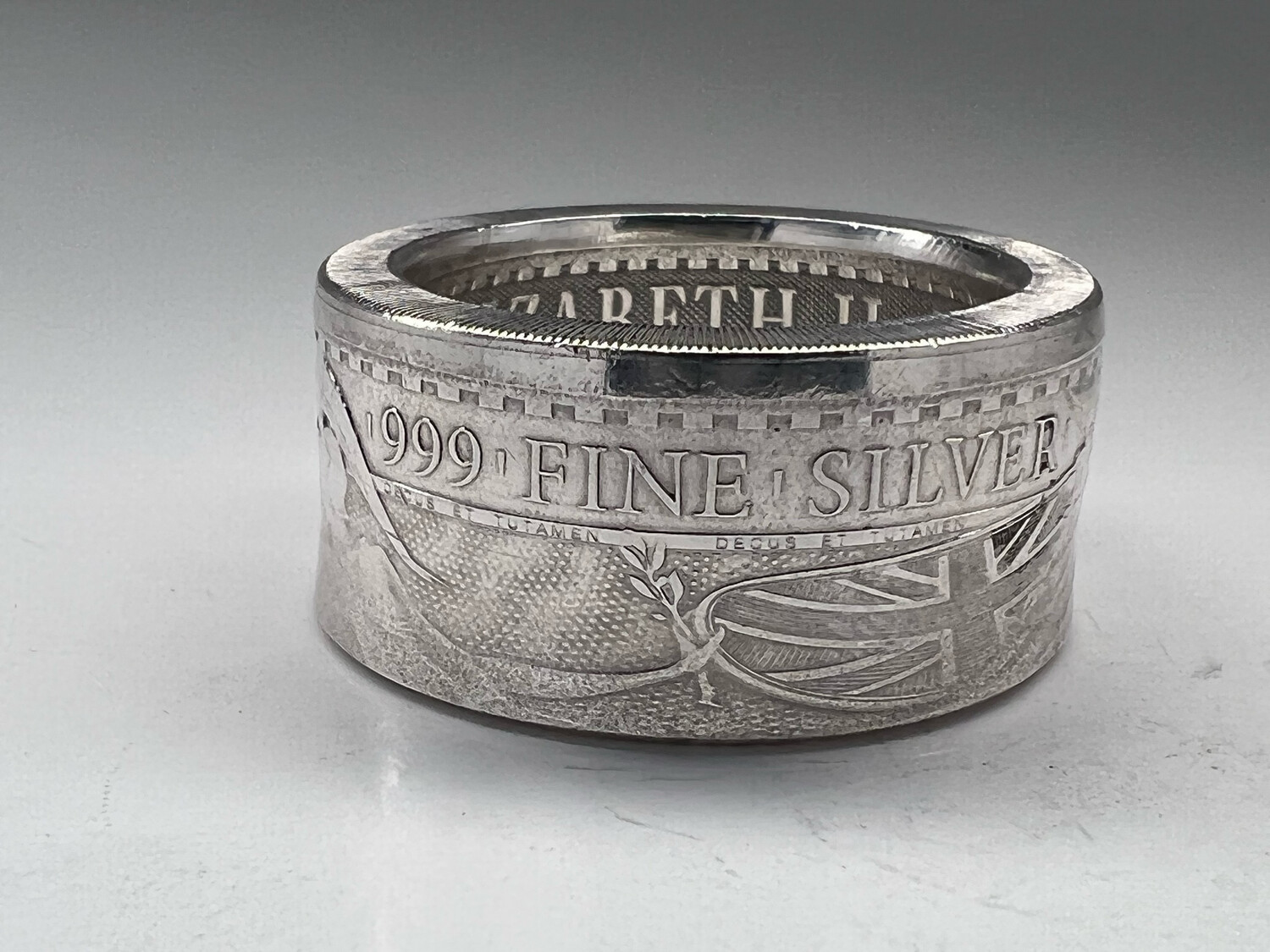 2021 Britainnia Fine Silver Coin Ring