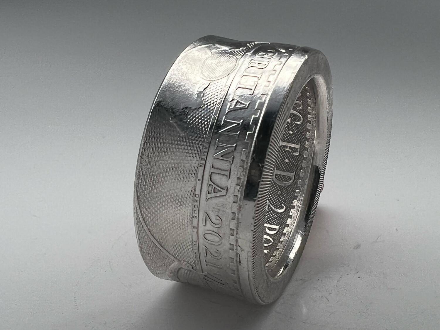 2021 Britainnia Fine Silver Coin Ring