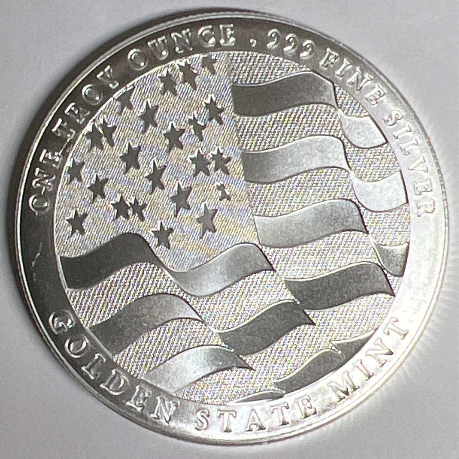 Home Of The Free Because Of The Brave Fine Silver Coin Ring