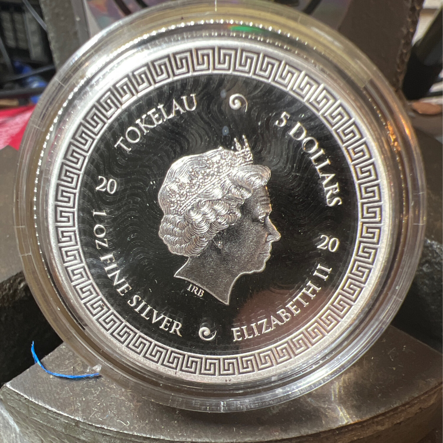 2020 Icon Tokelau Fine Silver Coin Ring