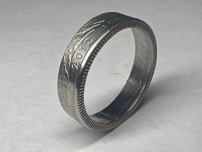 2012 Quarter Coin Ring