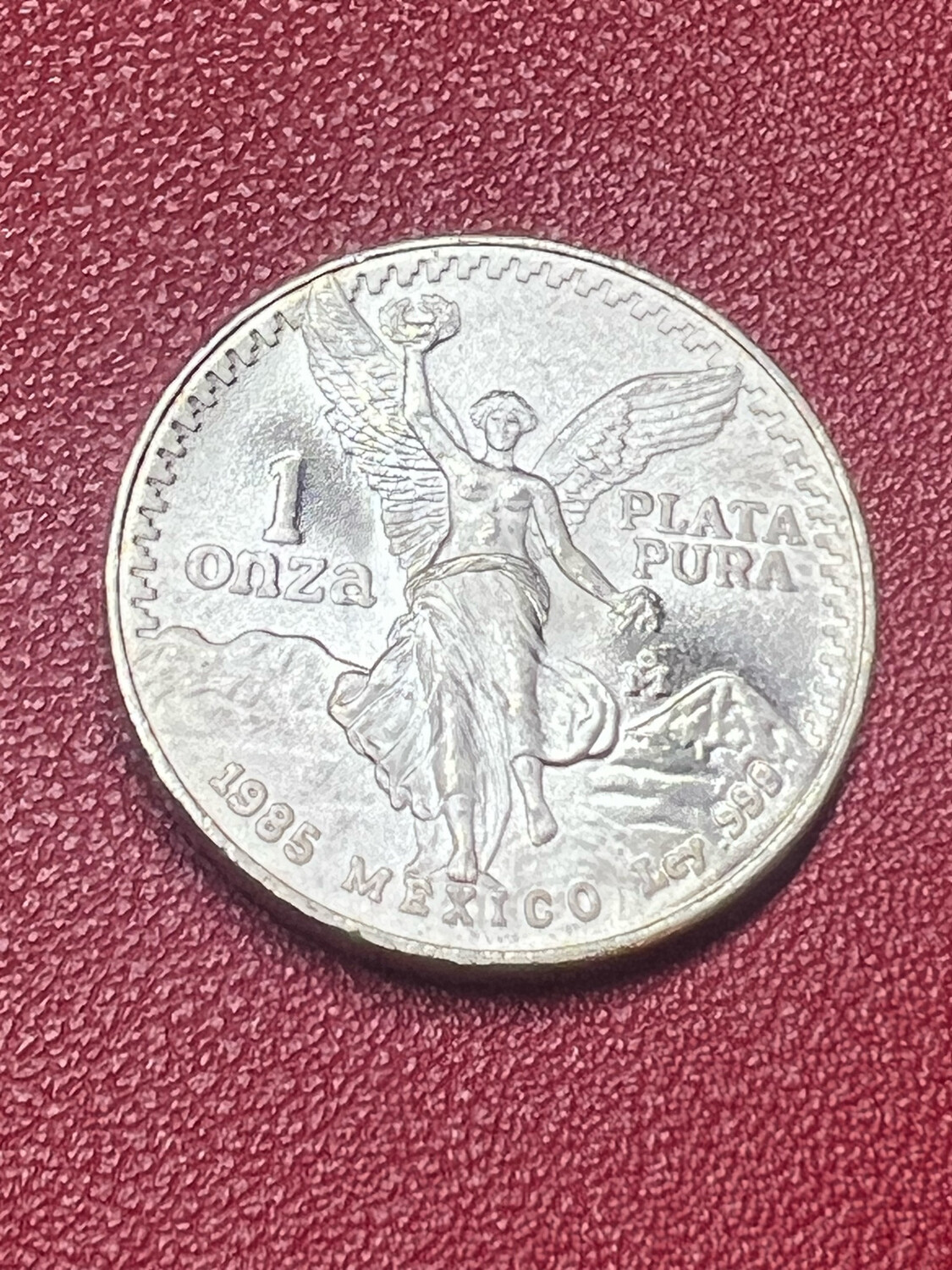 Libertad Fine Silver Coin Ring