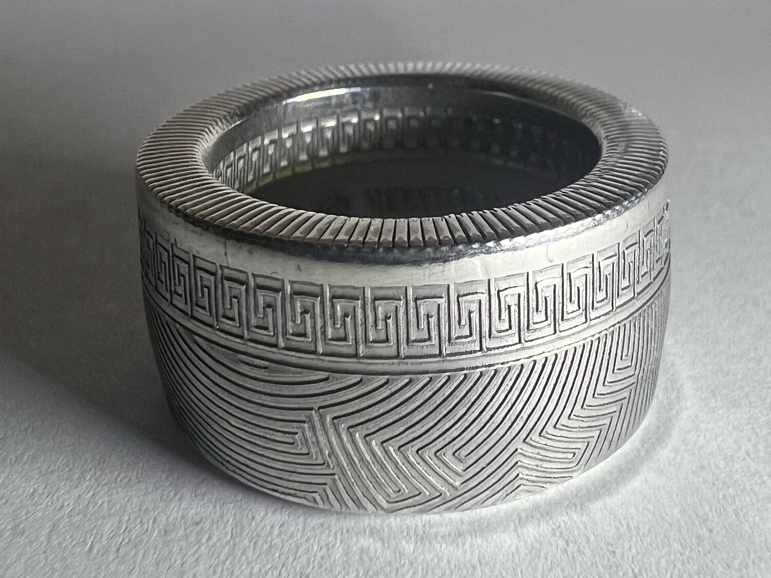 2020 Icon Tokelau Fine Silver Coin Ring