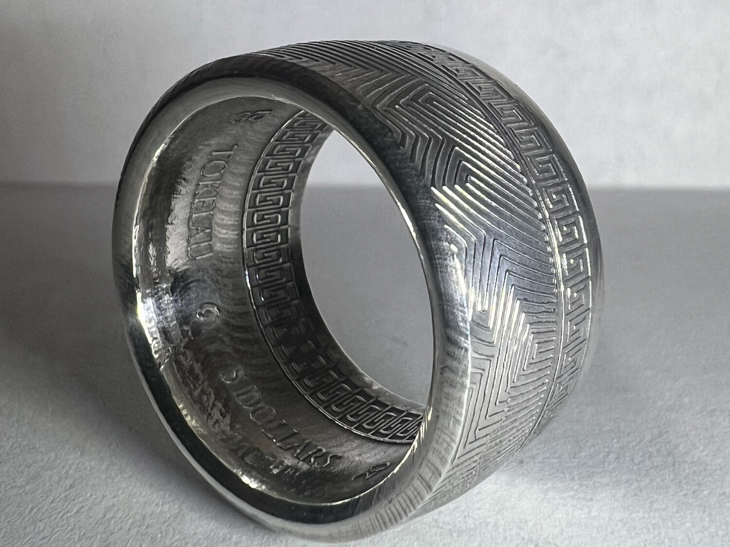 2020 Icon Tokelau Fine Silver Coin Ring